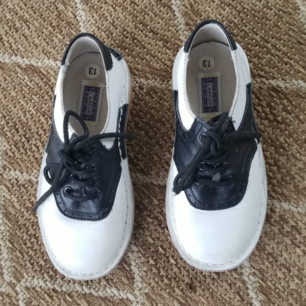 Boy's L'Amour Saddle Oxford size 13